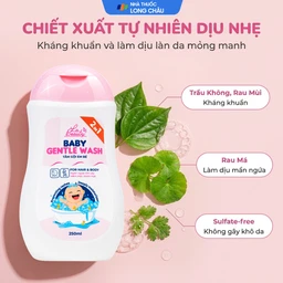 Sữa tắm gội cho bé La Beauty Baby Gentle Wash dịu nhẹ, không kích ứng da (250ml) 3