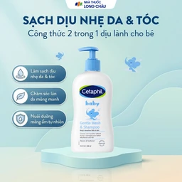 Sữa tắm gội em bé Cetaphil Baby Gentle Wash and Shampoo dịu nhẹ (400ml) 2