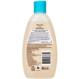 Sữa tắm gội cho bé Aveeno baby daily moisture wash & shampoo 236ml