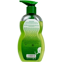 Sữa tắm gội thảo mộc Ích Nhi hương lá giúp làm sạch da, hỗ trợ giảm rôm sảy (200g) 4