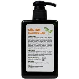 Sữa tắm Neo Acness giảm mụn lưng tinh chất tràm trà (250ml) 6