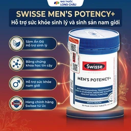 Viên uống hỗ trợ sức khỏe sinh sản nam giới Men’s Potency+ Swisse (30 viên) 2