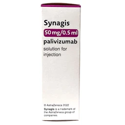 Dung dịch tiêm Synagis 50mg/0.5ml Astrazeneca điều trị để phòng ngừa bệnh đường hô hấp