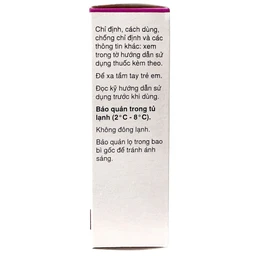 Dung dịch tiêm Synagis 50mg/0.5ml Astrazeneca điều trị để phòng ngừa bệnh đường hô hấp