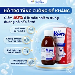 Siro hỗ trợ tăng cường sức đề kháng ở trẻ Syrup Kan (120ml) 2