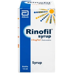 Syrup Rinofil 2.5mg/5ml Abbott điều trị viêm mũi dị ứng (15ml)