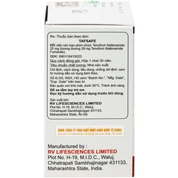 Thuốc Tafsafe 25mg Atra điều trị viêm gan B mạn tính (30 viên) 4