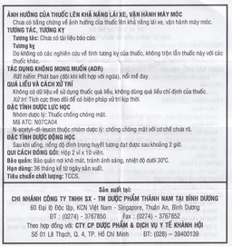 Thuốc Taginyl 500mg Thành Nam điều trị triệu chứng cơn chóng mặt (2 vỉ x 10 viên)