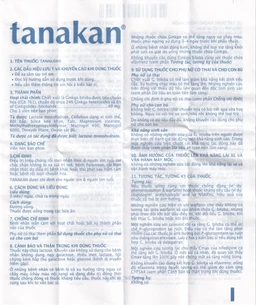 Thuốc Tanakan điều trị triệu chứng rối loạn nhận thức, rối loạn chú ý và trí nhớ (2 vỉ x 15 viên)