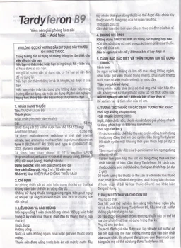 Thuốc Tardyferon B9 Pierre Fabre dự phòng thiếu sắt, acid folic cho phụ nữ có thai (3 vỉ x 10 viên)