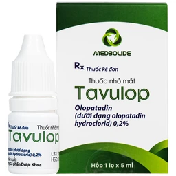Thuốc nhỏ mắt Tavulop 0.2% medbolide (hộp 5ml) 1