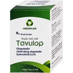 Thuốc nhỏ mắt Tavulop 0.2% medbolide (hộp 5ml) 2