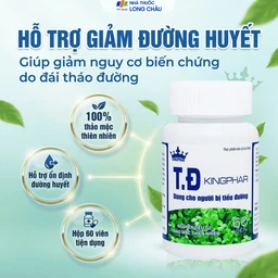 Viên uống hỗ trợ giảm đường huyết cho người bị tiểu đường T.Đ Kingphar (60 viên) 2
