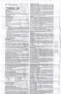 Thuốc Tegretol 200 Novartis điều trị bệnh động kinh (5 vỉ x 10 viên)