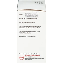 Thuốc kháng virus Teldy 50/300/300mg Hetero (30 viên) 4