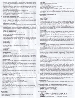 Thuốc  Tetracyclin 500mg Uphace điều trị nhiễm khuẩn đường hô hấp (10 vỉ x 10 viên)