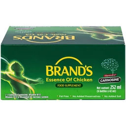 Thực phẩm bổ sung Nước cốt gà Brand's (6 lọ x 42ml) 5