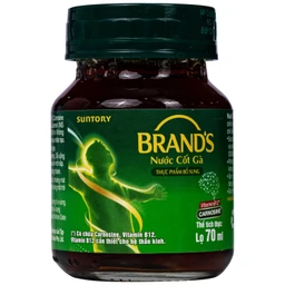 Thực phẩm bổ sung Nước cốt gà Brand's (6 lọ x 70ml) 2