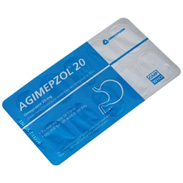 Thuốc Agimepzol 20mg Agimexpharm điều trị loét dạ dày, tá tràng và trào ngược dạ dày (10 vỉ x 10 viên) 6