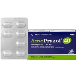 Thuốc AmePrazol 40mg OPV điều trị bệnh trào ngược dạ dày, thực quản (2 vỉ x 7 viên) 1