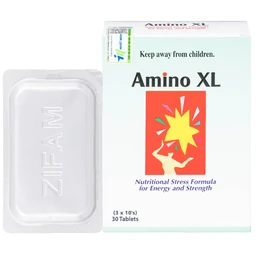 Thuốc Amino XL CMPS hỗ trợ ngăn ngừa thiếu hụt protein, duy trì và cải thiện sức khỏe (3 vỉ x 10 viên)