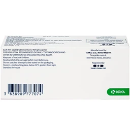 Thuốc Atixarso 90mg Krka giảm nguy cơ bị lên cơn đau tim , đột quỵ (4 vỉ x 14 viên)