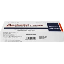 Thuốc  Auclanityl 875/125mg Tipharco điều trị nhiễm khuẩn (2 vỉ x 7 viên)