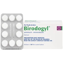 Thuốc Birodogyl 250mg Sanofi điều trị nhiễm trùng đường miệng cấp tính và mạn tính (1 vỉ x 10 viên) 2