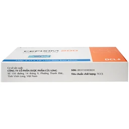 Thuốc Cefixim 200mg Pharimexco điều trị nhiễm khuẩn (2 vỉ x 10 viên) 4