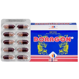 Thuốc Doragon Domesco hỗ trợ hạ men gan (10 vỉ x 10 viên) 1