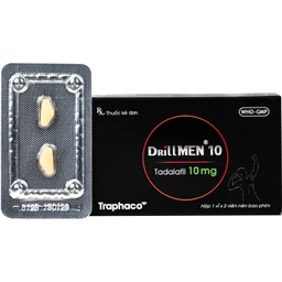 Thuốc DrillMEN 10mg Traphaco điều trị rối loại cương dương (1 vỉ x 2 viên) 1