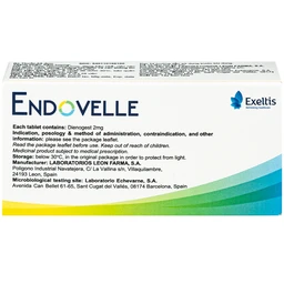 Thuốc Endovelle 2mg Exeltis điều trị đau do lạc nội mạc tử cung (1 vỉ x 28 viên) 3