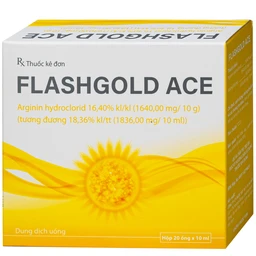Thuốc FLASHGOLD ACE điều trị Các tình trạng rối loạn tiêu hóa trên người lớn, Suy nhược chức năng trên đối tượng người lớn hay trẻ em (20 ống x 5ml) 2