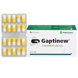 Thuốc Gaptinew 300mg Agimexpharm điều trị động kinh và đau thần kinh ngoại biên (10 vỉ x 10 viên) 1