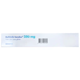 Thuốc Gefitinib 250mg Sandoz hỗ trợ điều trị ung thư phổi (3 vỉ x 10 viên) 4