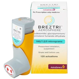 Thuốc hít Breztri 160/7.2/5mcg Astrazeneca giảm co thắt phế quản (120 liều) 1