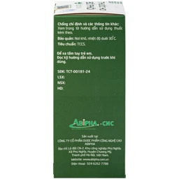 Thuốc ho bổ phổi Abipha điều trị các chứng ho khan, ho có đờm, ho kéo dài gây đau rát họng hoặc khản tiếng (100ml) 4