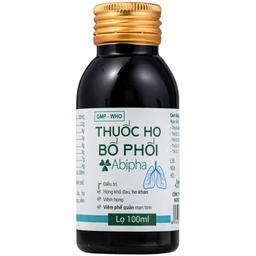 Thuốc ho bổ phổi Abipha điều trị các chứng ho khan, ho có đờm, ho kéo dài gây đau rát họng hoặc khản tiếng (100ml) 5