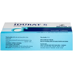 Thuốc Idurat 5mg Pharbaco điều trị rối loạn cương dương (3 vỉ x 10 viên) 4