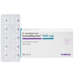 Thuốc Levothyrox 100µg Merck điều trị bướu giáp, suy giáp, ung thư giáp (3 vỉ x 10 viên) 1