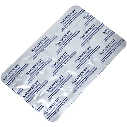 Thuốc Nacofen DT 1000mg Hà Nam điều trị các triệu chứng kéo dài của viêm khớp mạn tính (3 vỉ x 10 viên) 6