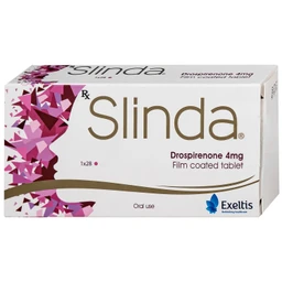 Thuốc ngừa thai hàng ngày Slinda 4mg Exeltis không chứa estrogen, dùng được cho phụ nữ cho con bú (1 vỉ x 28 viên) 2