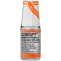 Thuốc nhỏ mắt Cosopt Santen điều trị tăng nhãn áp, giảm áp lực nội nhãn (5ml) 2