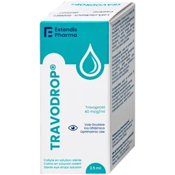 Thuốc nhỏ mắt Travodrop Rafarm điều trị tăng nhãn áp và Glocom (2.5ml) 3