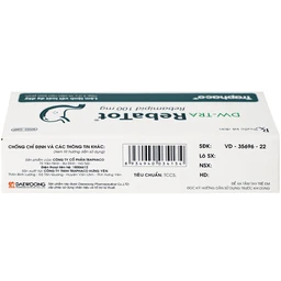 Thuốc Rebamipid 100mg Traphaco điều trị loét dạ dày (3 vỉ x 10 viên)