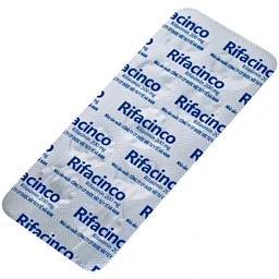 Thuốc Rifacinco 200mg Hà Nam điều trị tiêu chảy du lịch do E. coli không xâm nhập (3 vỉ x 9 viên)