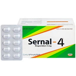 Thuốc Sernal-4 Davipharm điều trị bệnh loạn tâm thần cấp và mạn (10 vỉ x 10 viên)