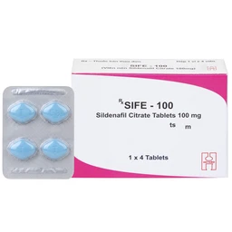 Thuốc Sife-100mg Hetero điều trị rối loạn chức năng cương dương ở nam giới (5 hộp x 4 viên) 1