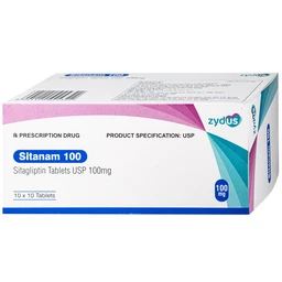 Thuốc Sitanam 100mg Zydus điều trị đái tháo đường típ 2 (10 vỉ x 10 viên) 2
