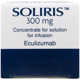 Thuốc Soliris điều trị huyết sắc tố kịch phát về đêm (PNH), hội chứng tan máu không điển hình (aHUS), bệnh nhược cơ tổng quát (gMG), loạn quang phổ Optica Neuromyelitis (NMOSD) ( 30ml)